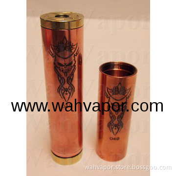 hot selling copper mechanical mod Akuma mod presell